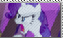 Angry Rarity Stamp