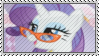 Rarity With Glasses Stamp