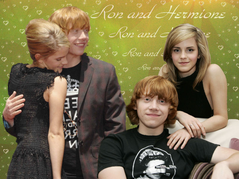 Ron Hermione Wallpaper 2 by didimilenkova on DeviantArt Ron Hermione Wallpaper 2 by didimilenkova on DeviantArt