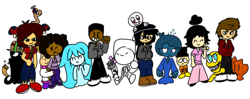 Art trade tcrew gang by Gezzdhd on DeviantArt