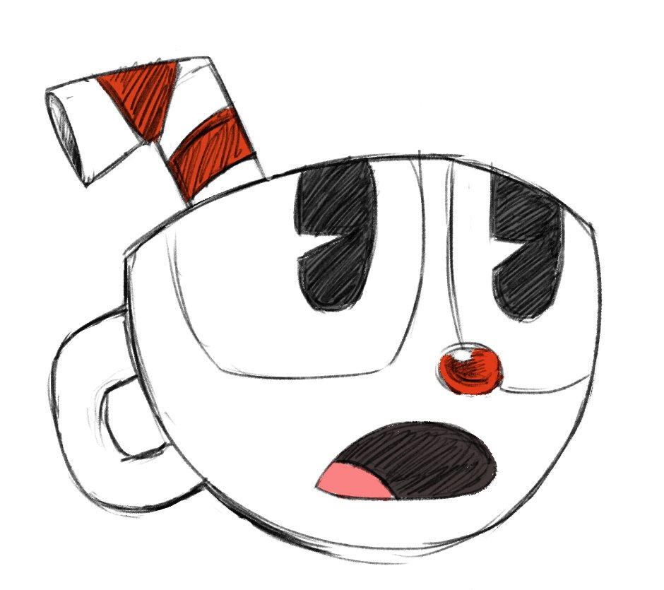 Cuphead...HEAD. :) by Zobieez on DeviantArt