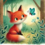 Adorable Red Fox Pattern-27