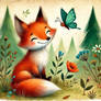 Adorable Red Fox Pattern-23