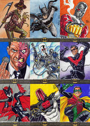 Batman The Legend sketch cards 1