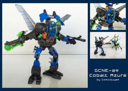LEGO MOC - GCNE-29 Cobalt Azure
