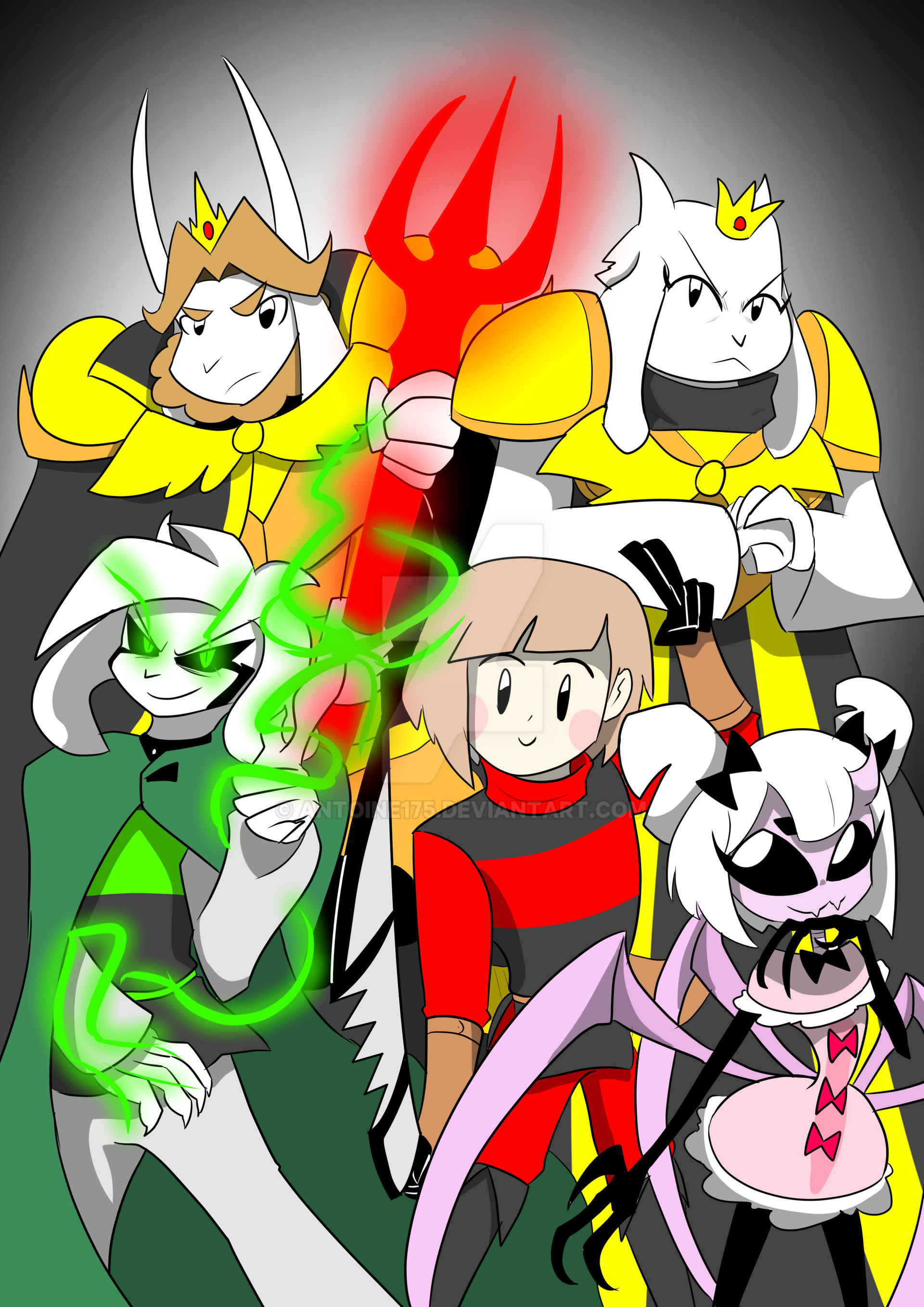 Epic Tale Red EPICTALE FAN ART - Team Toriel by Antoine175 on DeviantArt