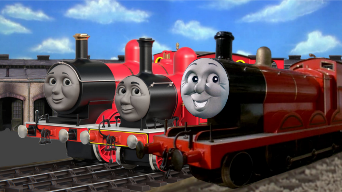 Rms First Red Engine The 3 Red Engines (2006) by AckleyA1127 on DeviantArt