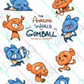 Gumball stickers