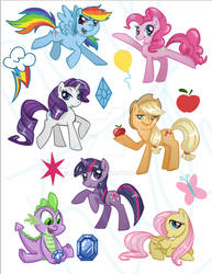 MLP Keychains