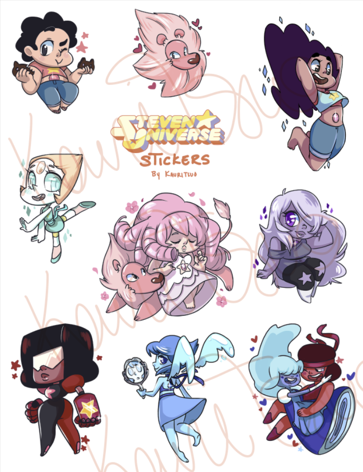 Steven Universe Stickers