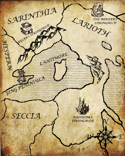 Infinity Blade Regional Map by Raidriar93 on DeviantArt