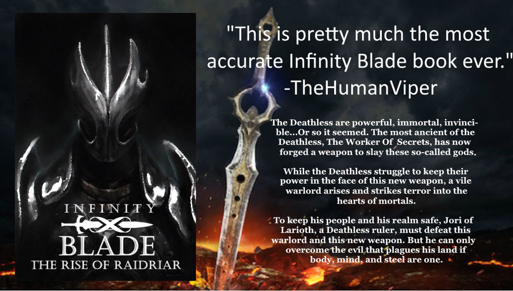 Raider Infinity Infinity Blade: The Rise Of Raidriar Book Ad by Raidriar93 on DeviantArt