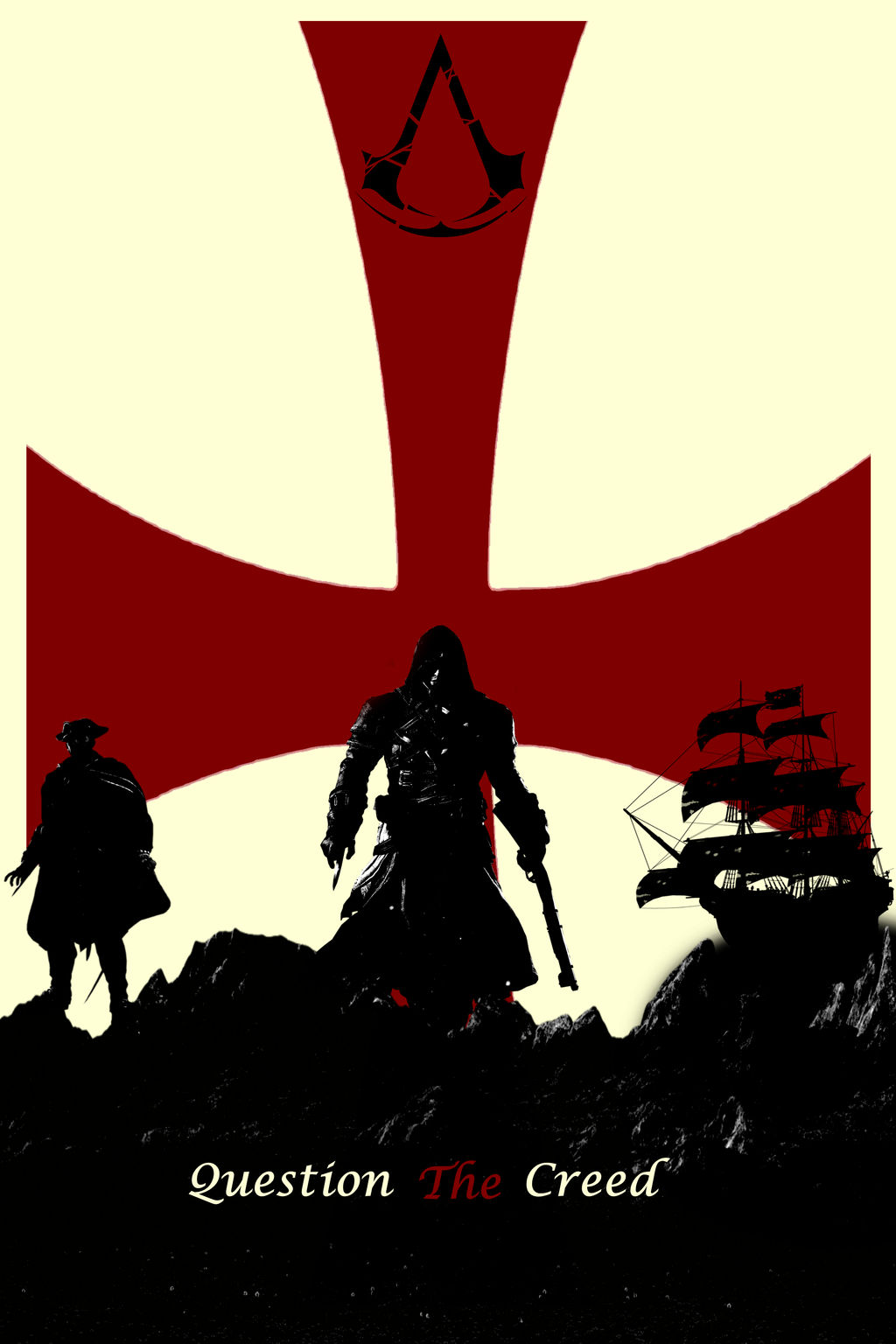 Assassin's Creed Rogue Minimalist Poster by Raidriar93 on DeviantArt