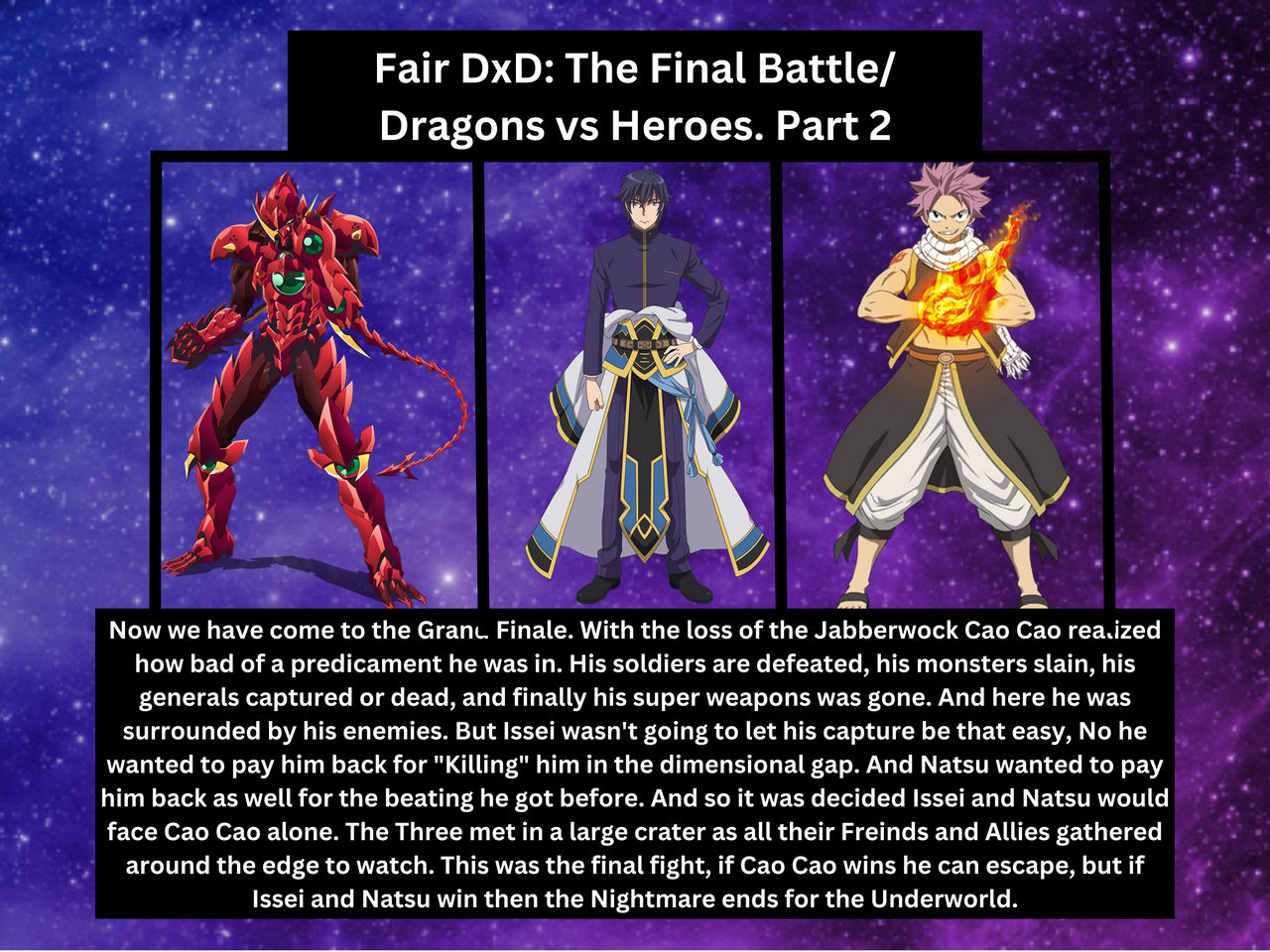 Fair DxD The Final Battle/Dragons vs Heroes Part 2 by Ddraig235 on  DeviantArt