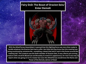 Fairy DxD The Beast of Oracion Seis/Enter Demolt