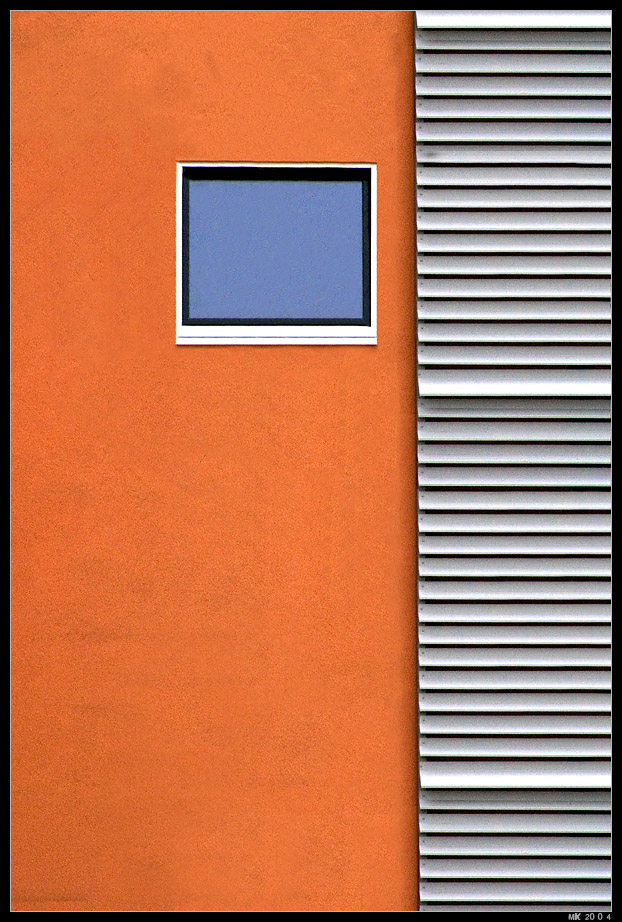 orange wall II