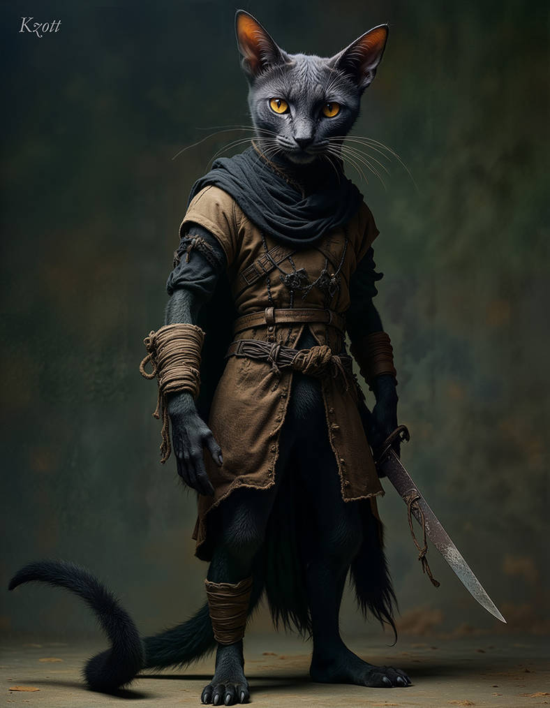 Cat Assassin by Kzott on DeviantArt
