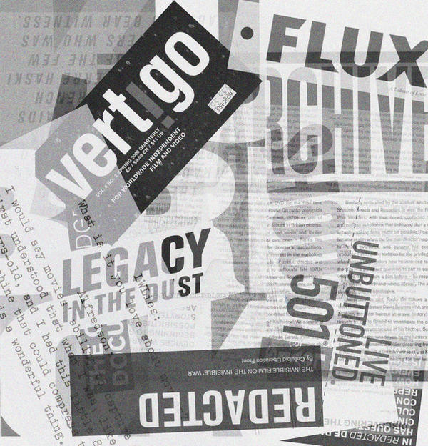 typography collage by alankharrison on DeviantArt