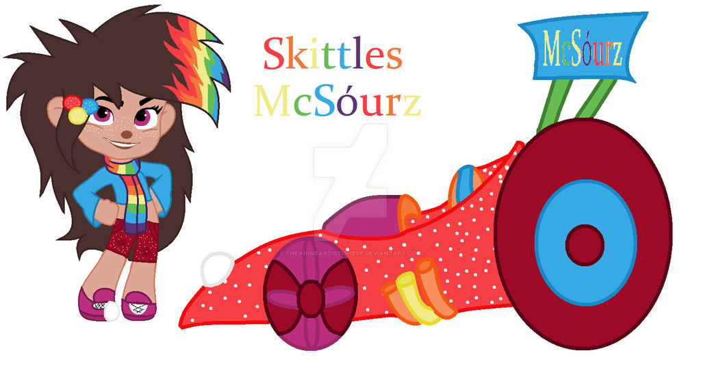Skittles McSourz (Sugar rush racer oc) by TheAnimeArtistIshere on ...
