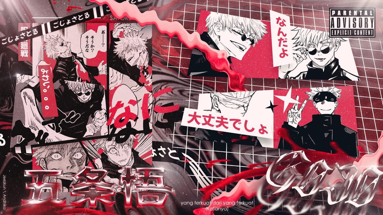 Gojo satoru desktop wallpaper HD / PC by jeezamv11 on DeviantArt