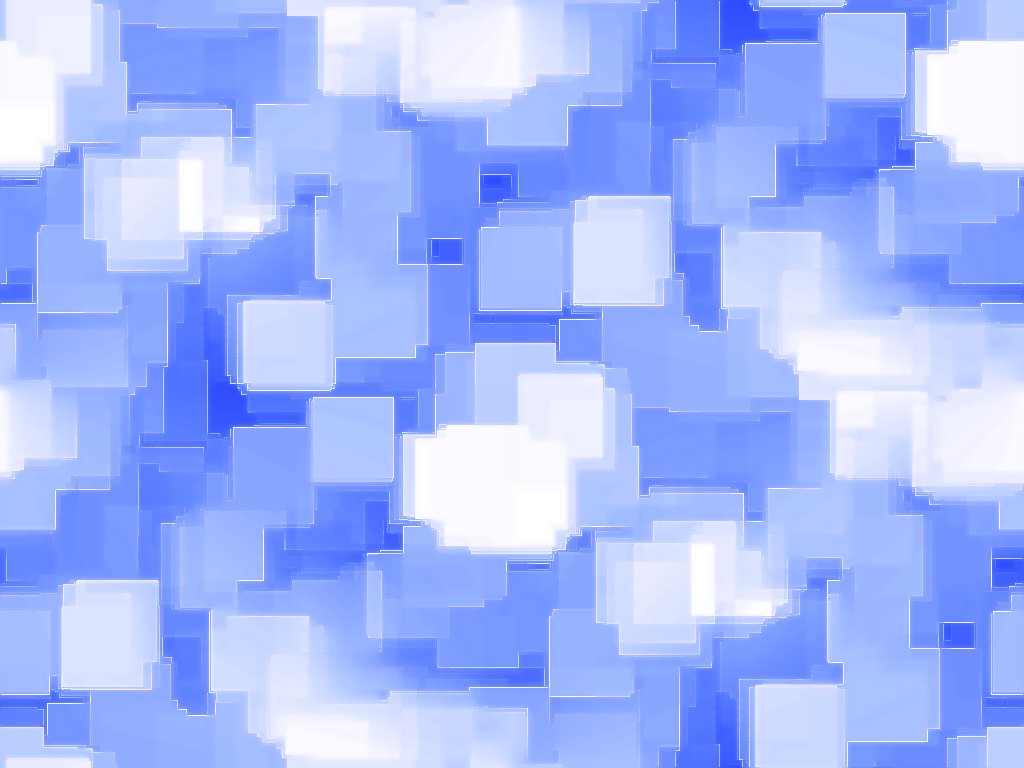 Blue Glass Squares