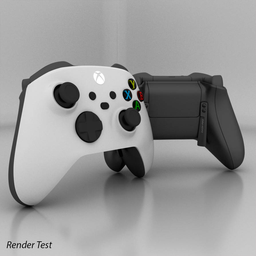 xbox controller 3D model render test #2 by GuiParallax on DeviantArt