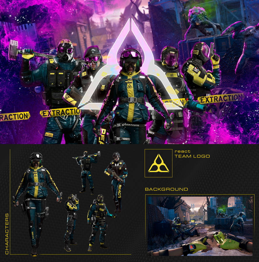 Rainbow Six Extraction Montage art by GuiParallax on DeviantArt