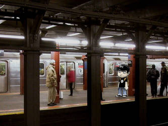 mc chris In the Subway.