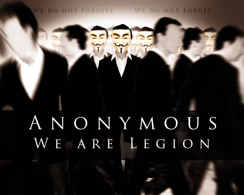 Anonymous We are Legion by RockLou