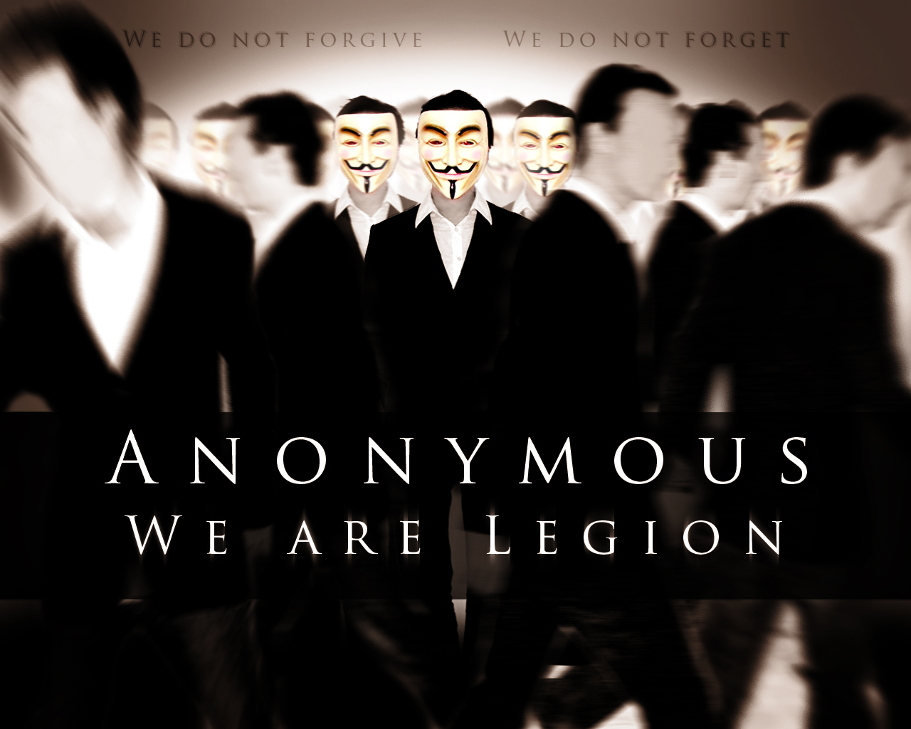 Anonymous We are Legion by RockLou