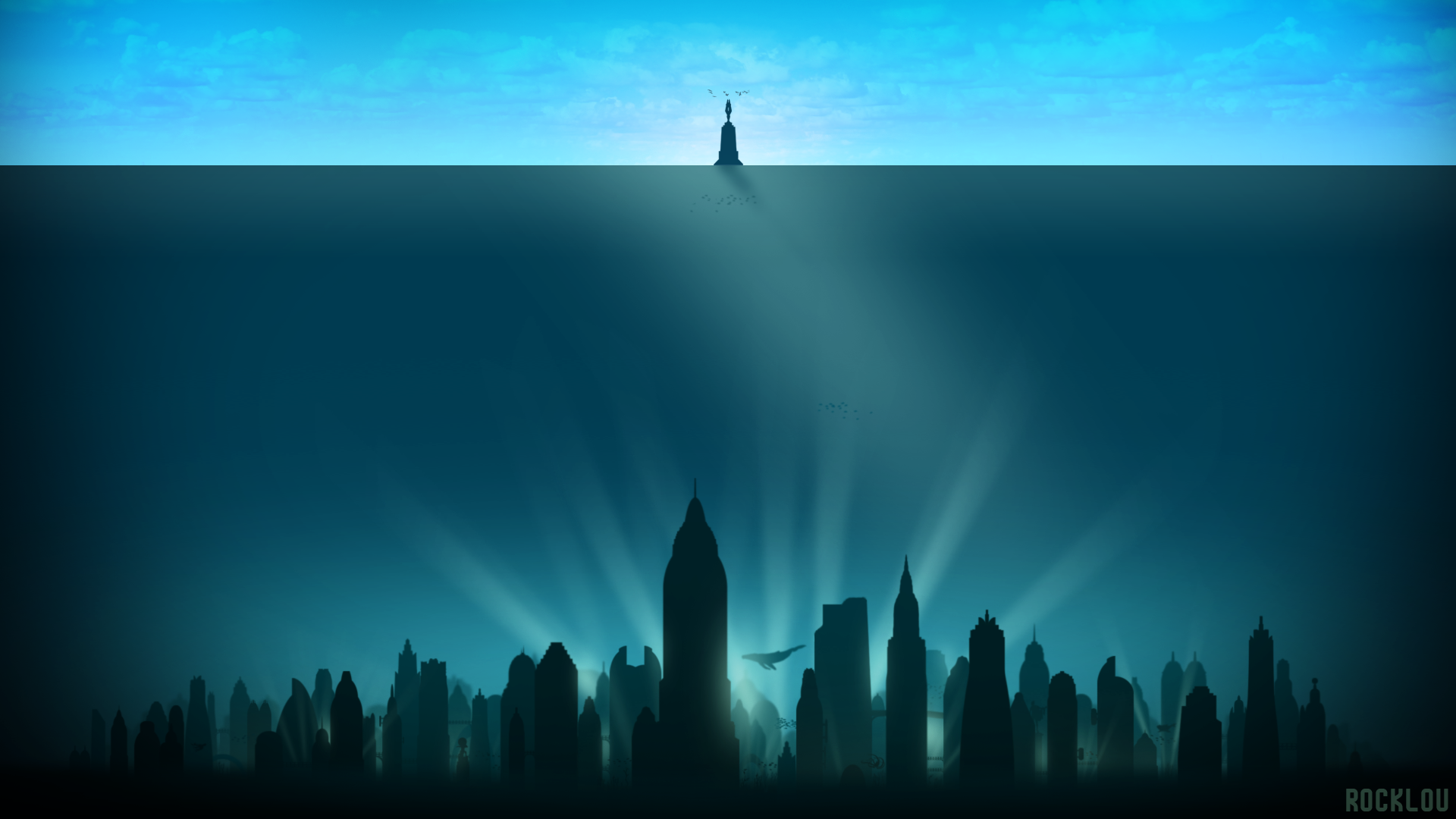 Bioshock Wallpaper No Text By Rocklou On Deviantart Bioshock Wallpaper No Text By Rocklou On Deviantart