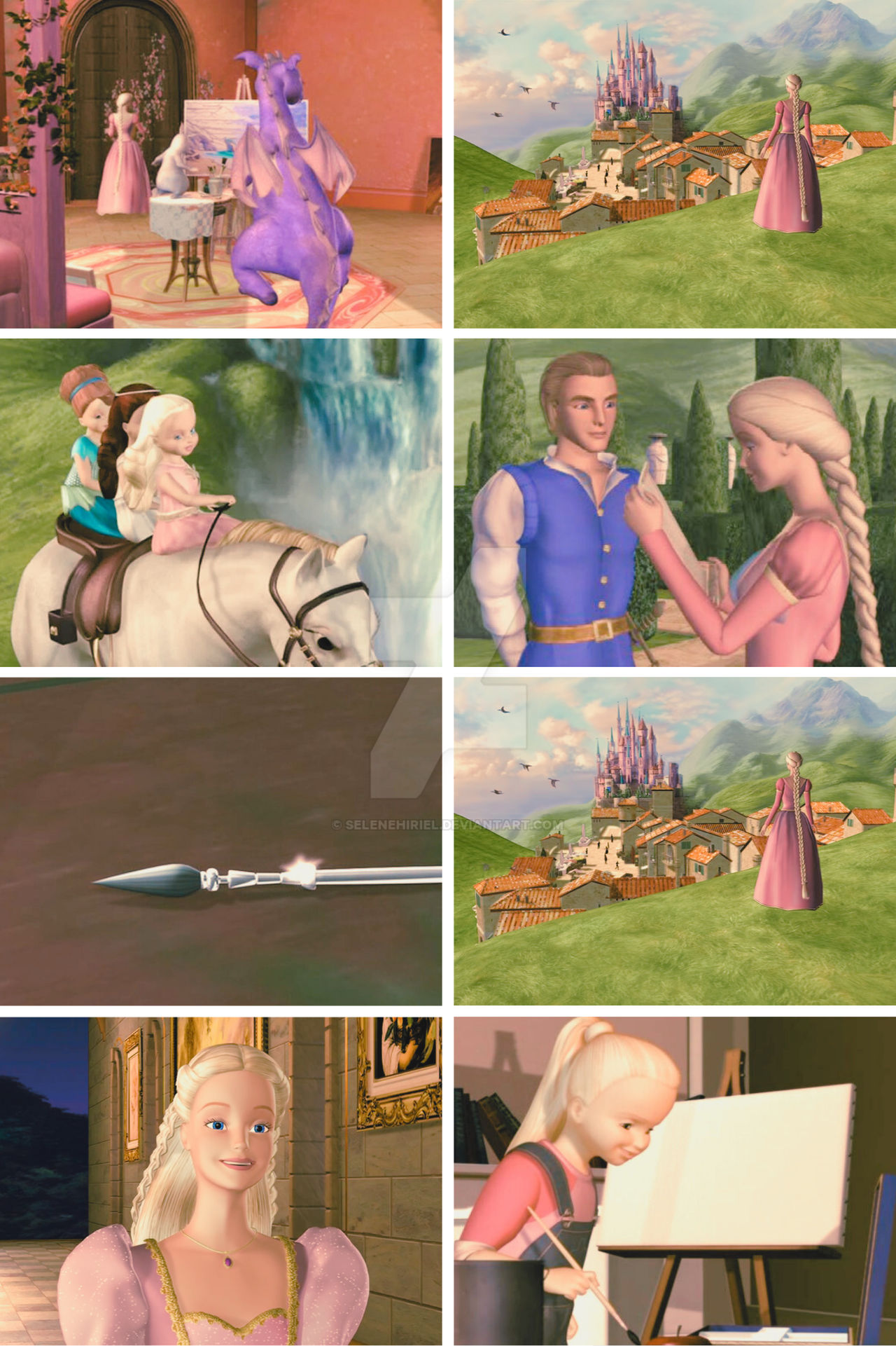 Barbie Rascal Barbie as Rapunzel by SeleneHiriel on DeviantArt
