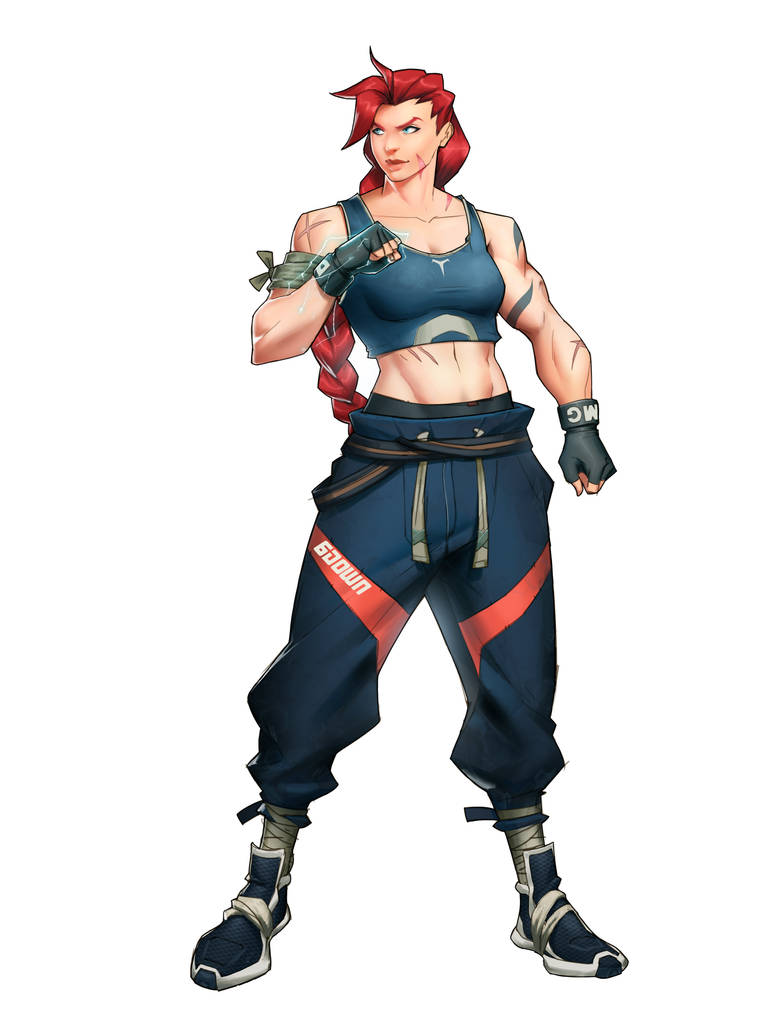 Ruka character art by Ronin-Yup on DeviantArt