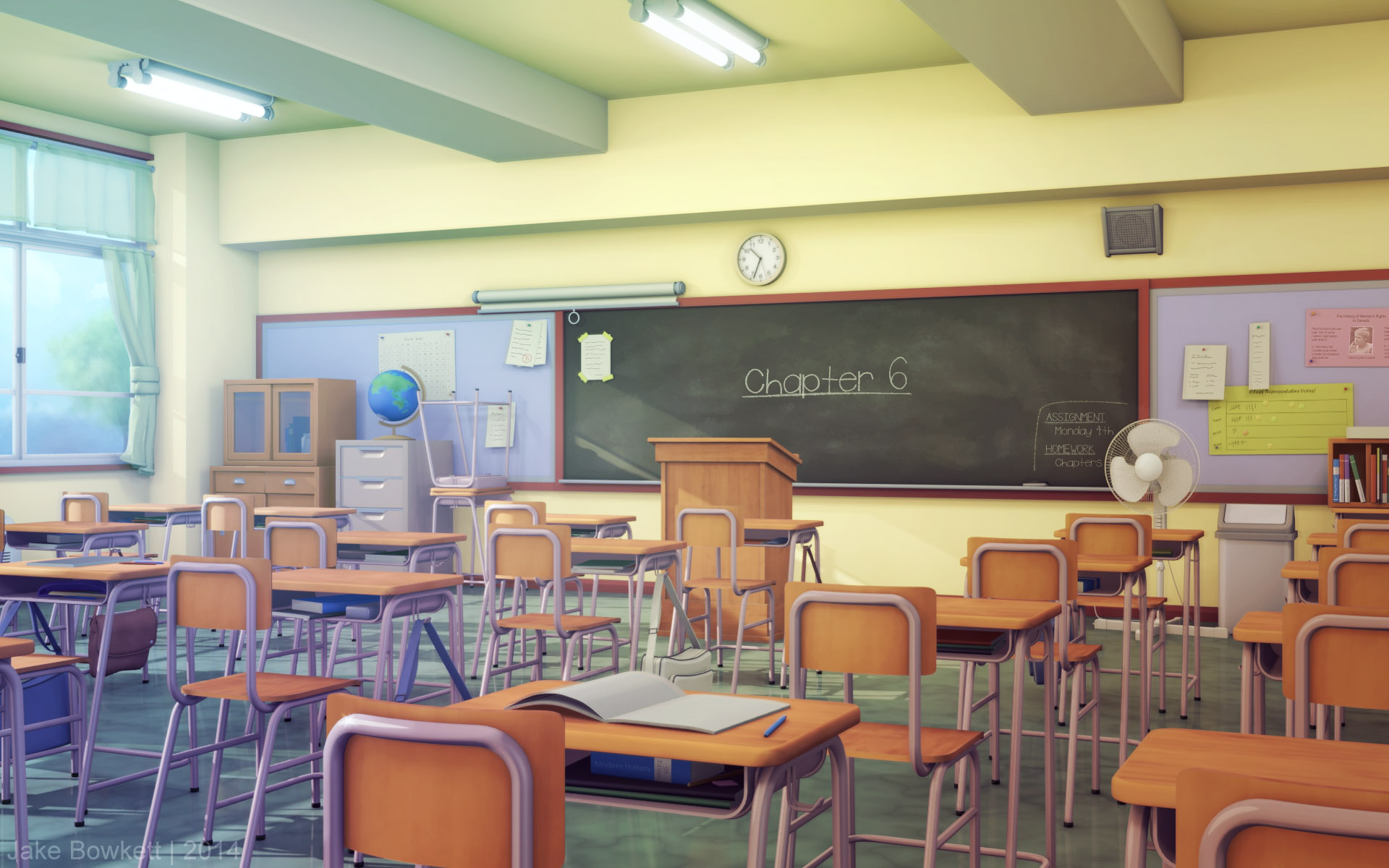 Classroom by JakeBowkett
