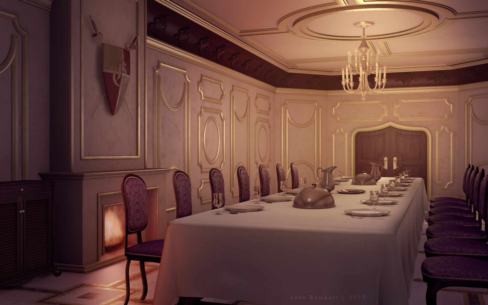 Dining Room by JakeBowkett on DeviantArt