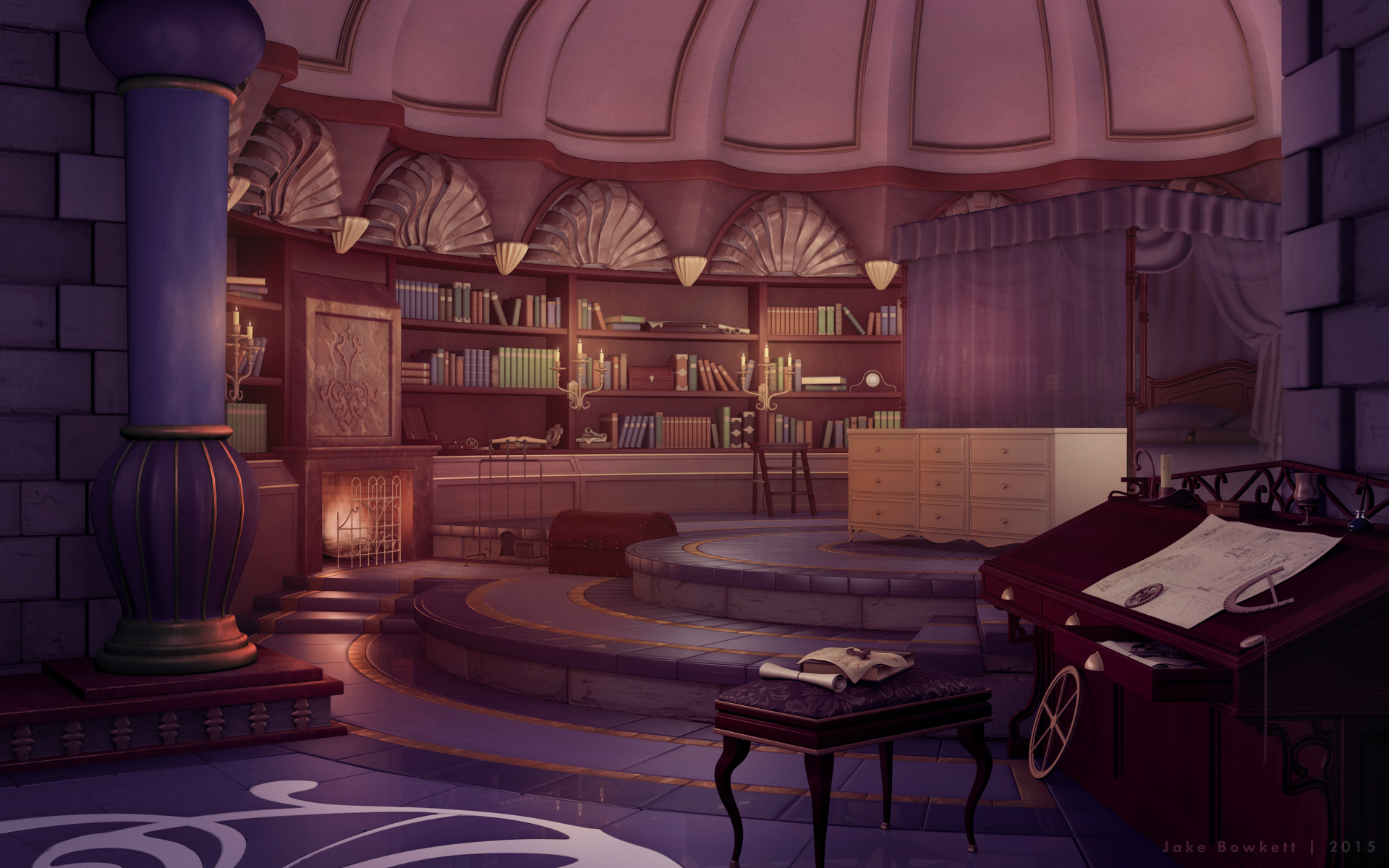 Why Did Prince Have A Galaxy Room Prince's Room by JakeBowkett on DeviantArt