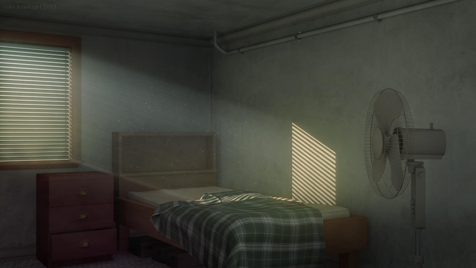 Dim Bedroom by JakeBowkett on DeviantArt