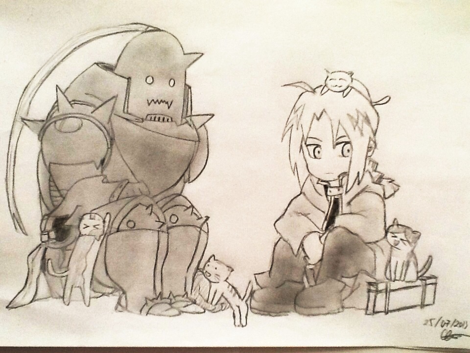 Fullmetal Alchemist Cats, Cats, Cats