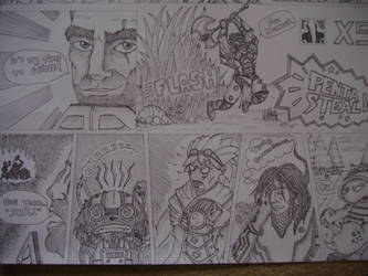 Second part of Penta Steal comic page