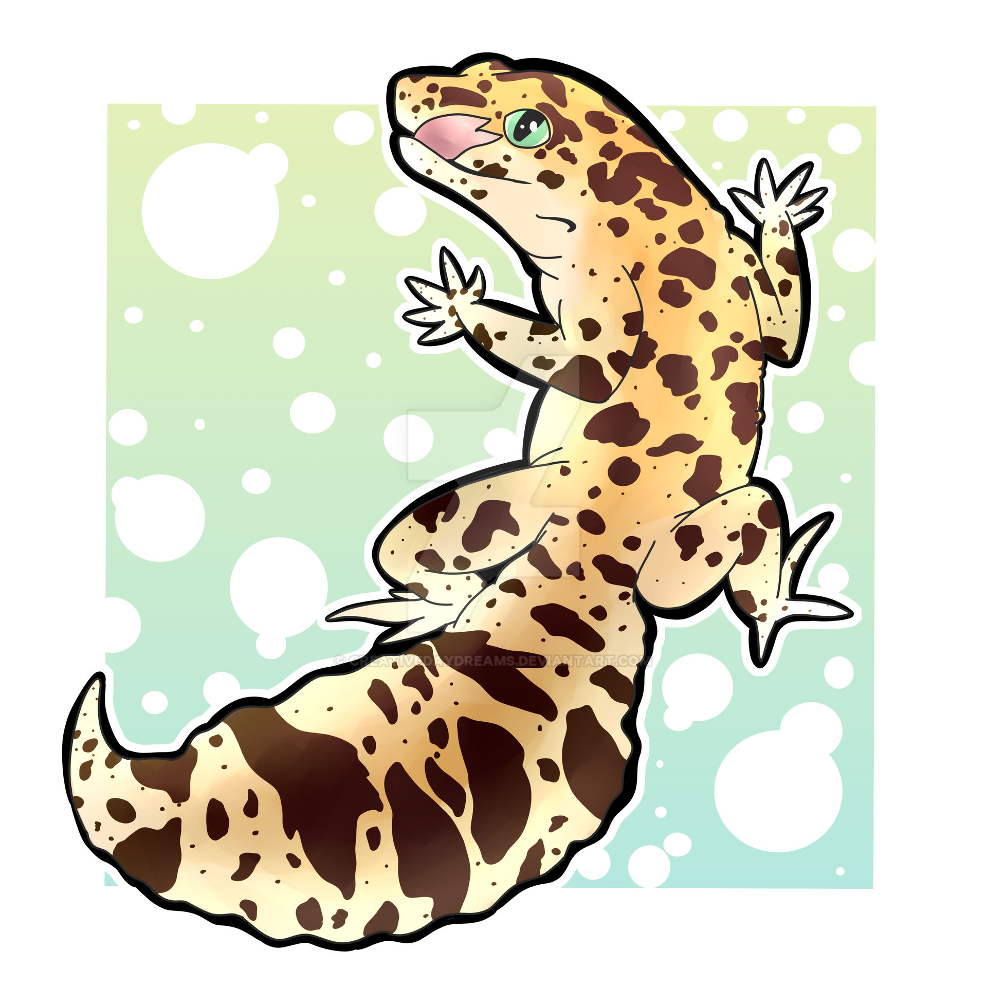 Gecko Deviantart Leopard Gecko by CreativeDaydreams on DeviantArt