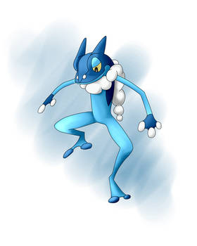Frogadier used Bounce