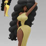Muse Melpomene figurine