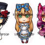 Alice in the Country of Hearts Stickers