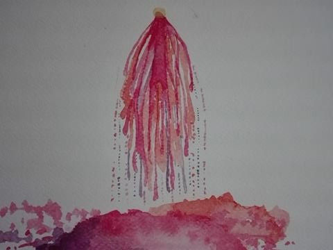 liquido rojo