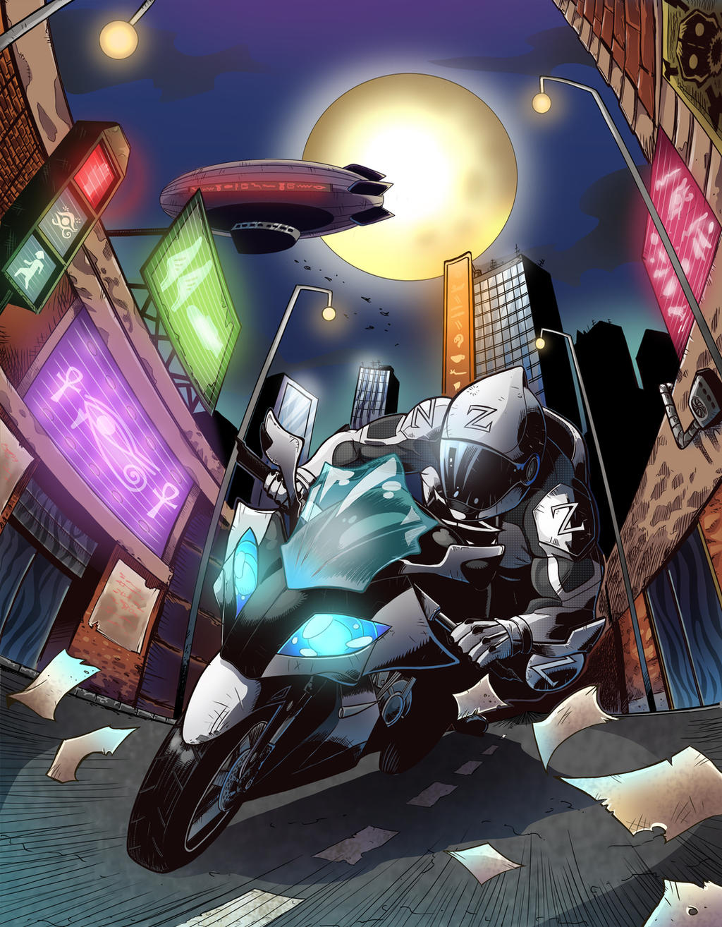 Z-biker! (GAL cover)