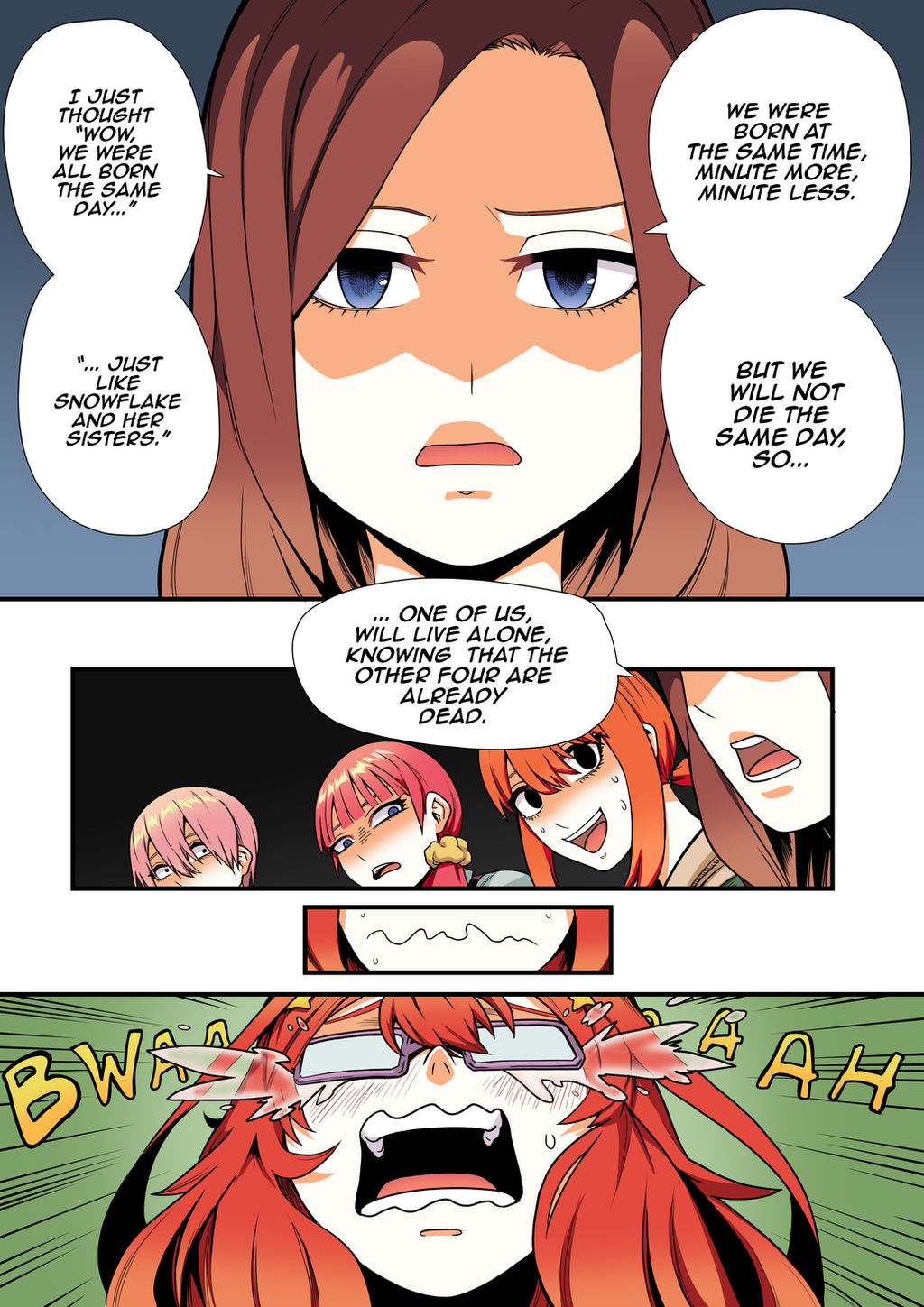 Sad Thoughts (2/4) - Gotoubun no Hanayome by Ewder on DeviantArt