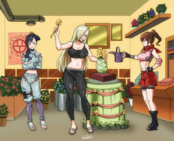 Commission: Ino and her students