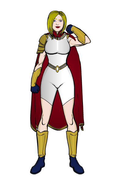 Power Girl Redesign 001