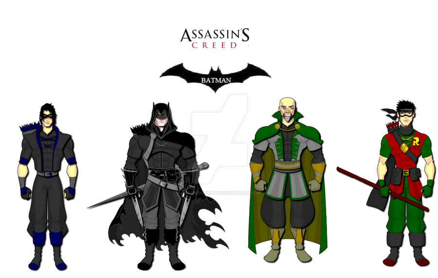 Assasin Batman Assassin's Creed: Batman by SplendorEnt on DeviantArt