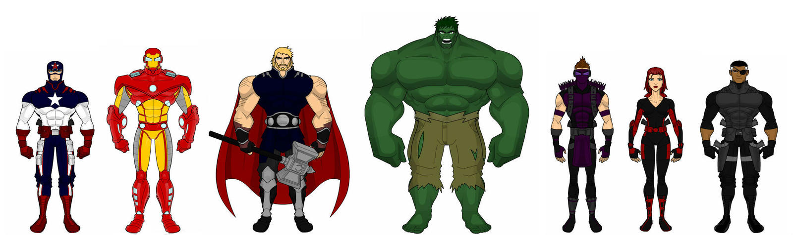 Avengers Redesign